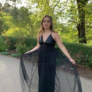 black prom or maxi dress!